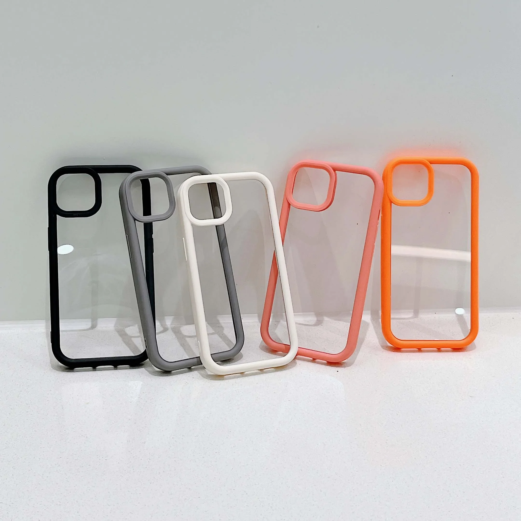 2024 jane a prueba de golpes 2 en 1 ins rojo naranja negro funda de teléfono clásica para iphone 15 13 promax 12 14 pro max contraportada fundas - imagen 4