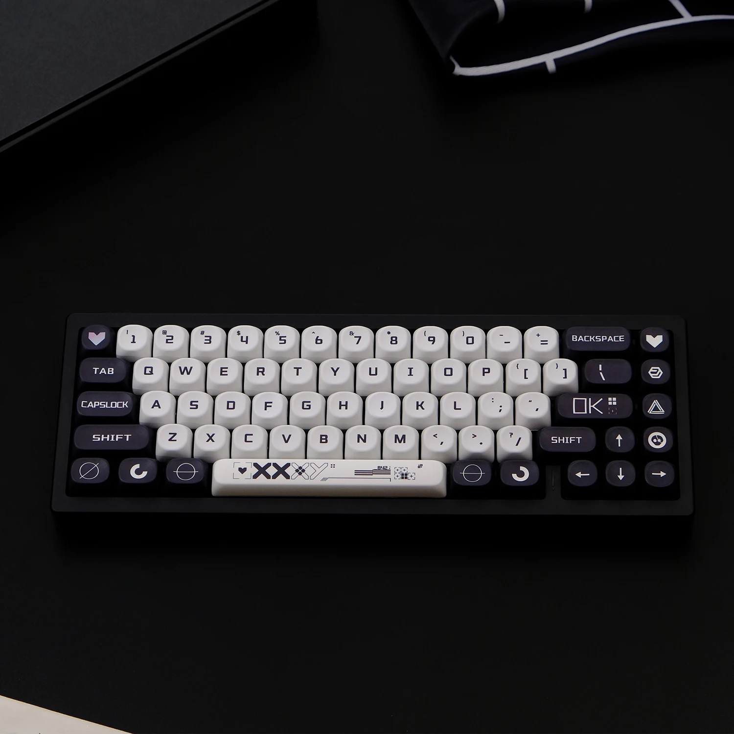 KBDiy-Juego de teclas KOA para GMK67/140, 64/87 teclas, teclas de teclado Stream, PBT, perfil MOA Similar, ISO 7U - imagen 4
