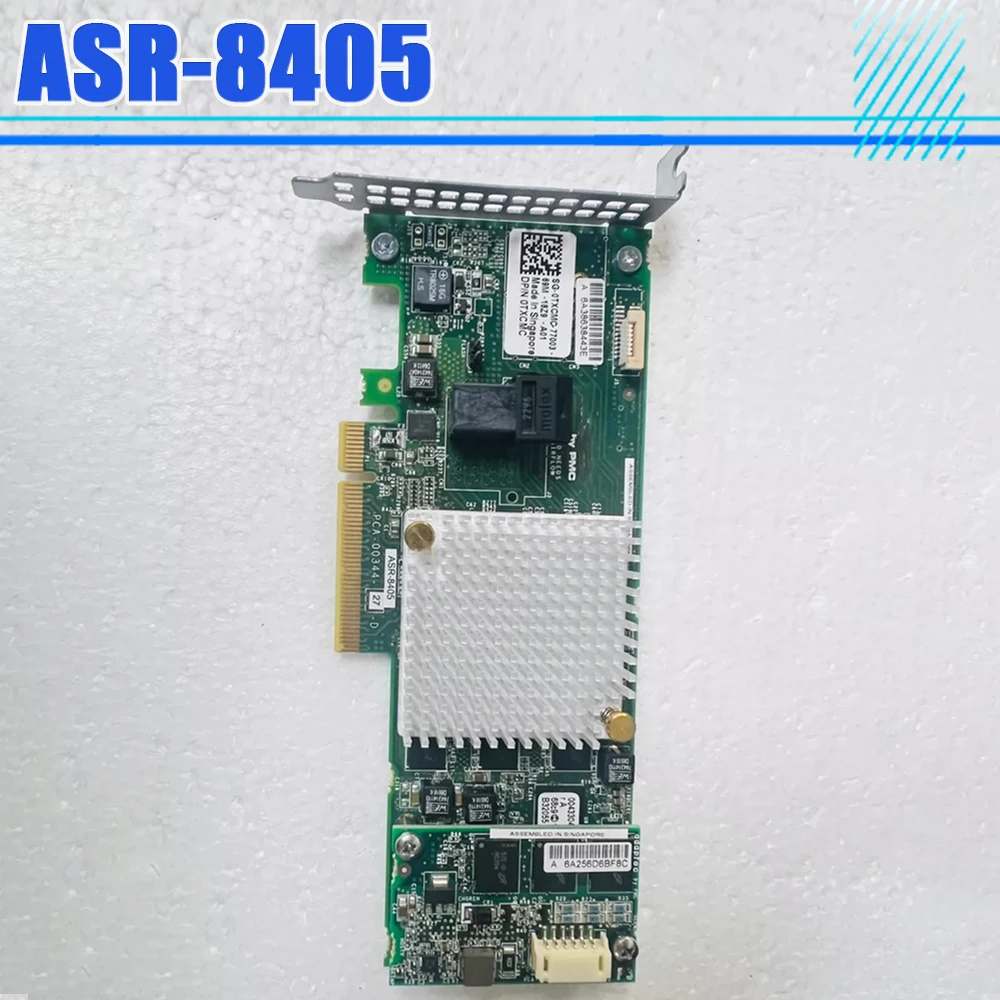 Tarjeta de matriz de discos ASR-8405 12 Gb/s 1G SAS SATA Raid5 0TXCMC TXCMC - imagen 2