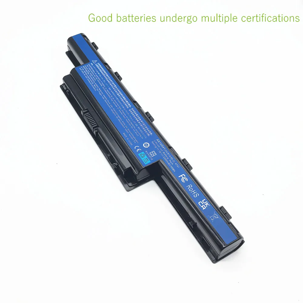 Batería del ordenador portátil para Acer Aspire 4771G 5253 5741 5750 5755 7551 7560G 7741G 7750G AS10D61 AS10D71 AS10D73 AS10D81 AS10D3E AS10D5E - imagen 3