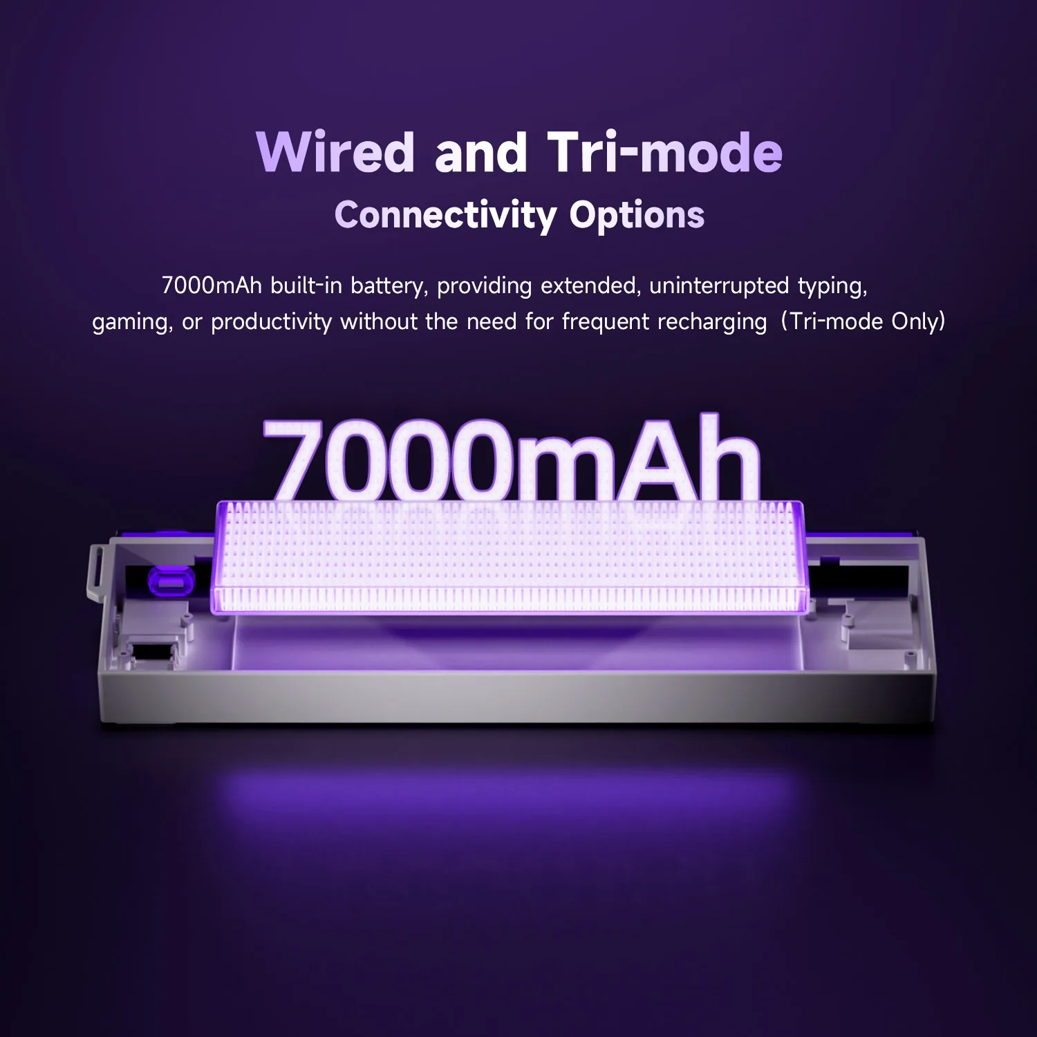 Veekos Shine60 HE Teclado mecánico interruptor magnético 60% teclado para juegos con cable/inalámbrico AGRB disparo rápido 8K teclado e-sport - imagen 5