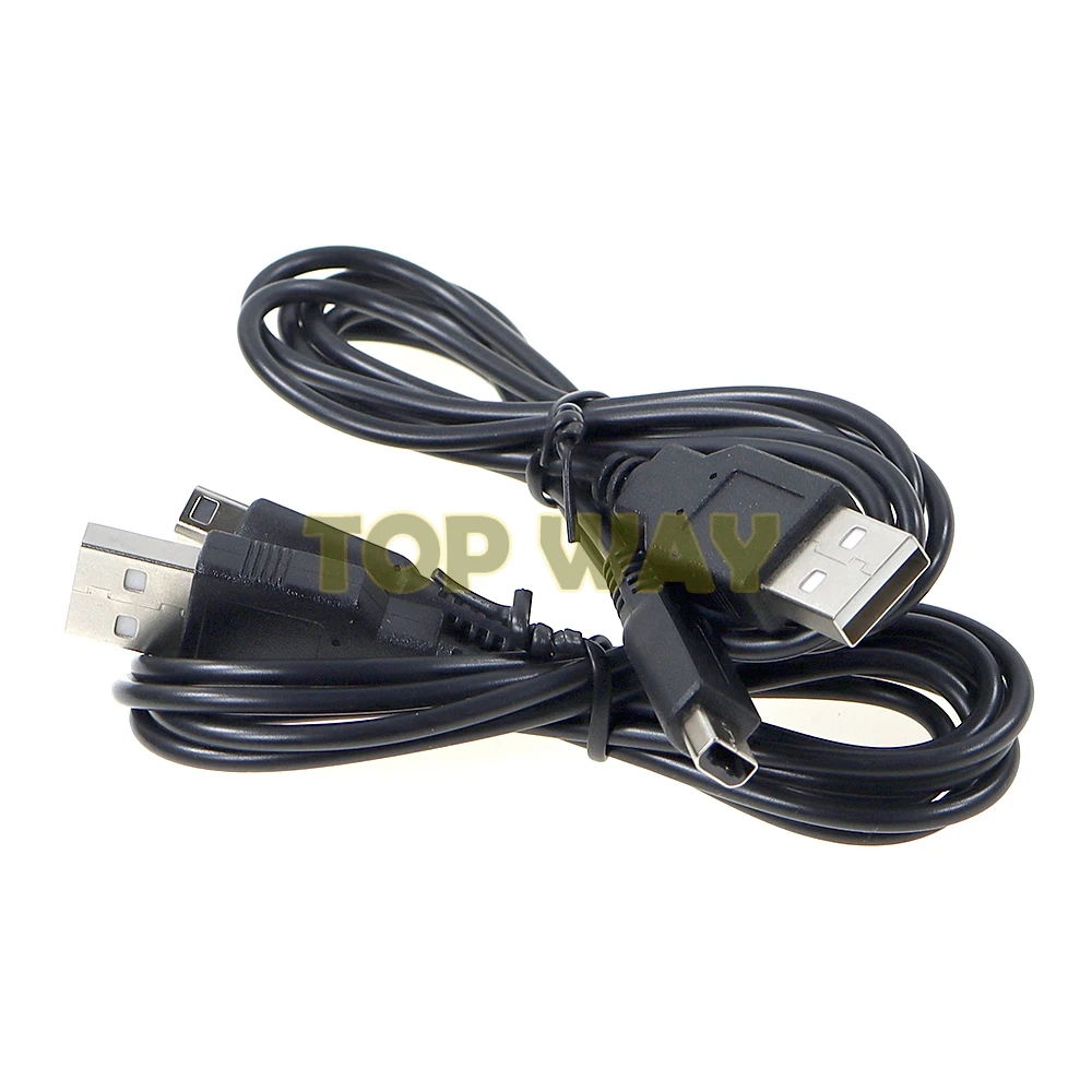 100 Uds 1,2 M Cable cargador USB Cable de carga de energía para Nintendo 3DS 3DSXL LL NDSi NDSL 3DSLL XL nuevo 3DS LL XL - imagen 3
