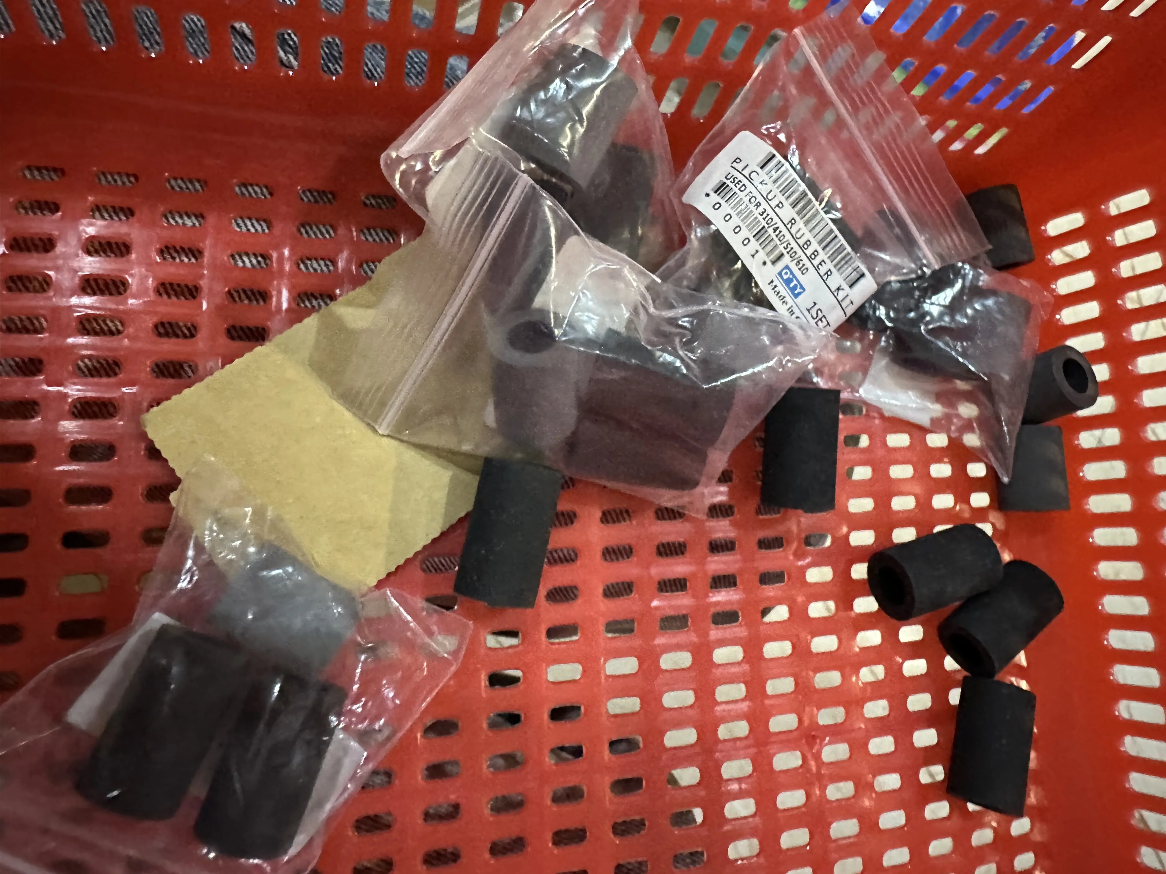 1 juego. 40X8736 41X0917 Pastilla ADF + rodillo de separación para Lexmark MX310 MX410 MX510 MX511 MX610 MX611 XM1140 XM1145 XM3150 CX310