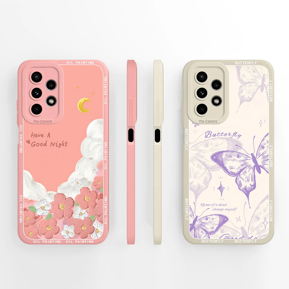 Para Samsung Galaxy A23 A24 A25 Funda de teléfono encantador patrón de garra de gato Funda suave para Galaxy A 23 A 24 25 carcasa ligera anticaída - imagen 4