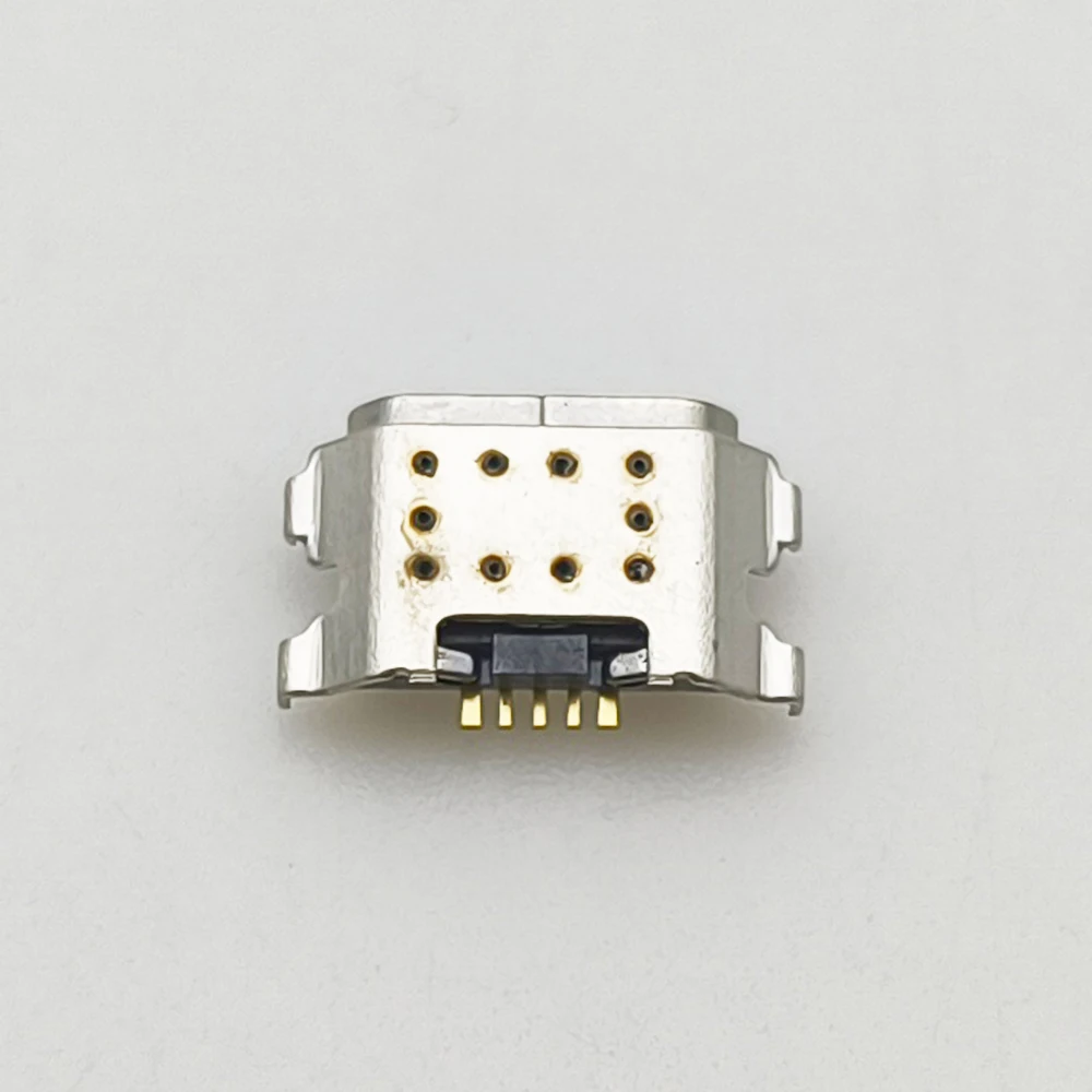 100 Uds Micro USB conector de 5 pines puerto de carga enchufe para LG K22 K12 K12 Plus K40 Q60 LMK200 Redmi 9A 9C A01 A03 Core - imagen 2