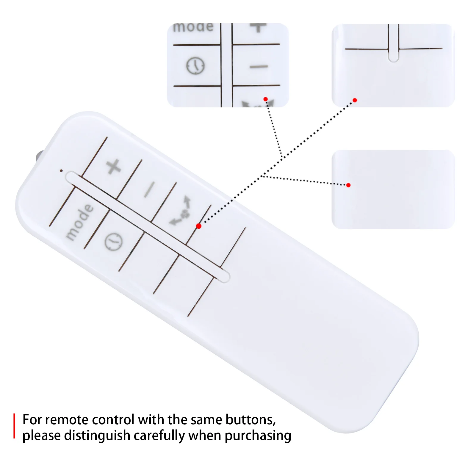 Nuevo Control remoto para ventilador de torre Digital oscilante de doble dirección biónico - imagen 5