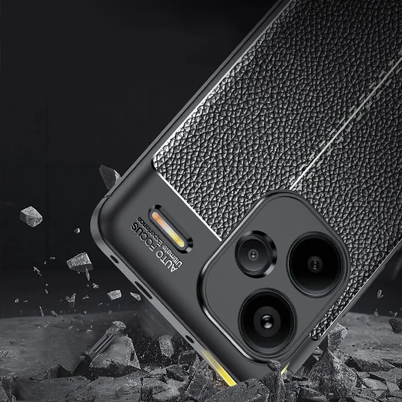 Para Redmi Note 13 Pro Plus Funda Redmi Note 13 Pro + Funda a prueba de golpes TPU Funda de cuero suave Para teléfono Redmi Note 13 Pro Plus - imagen 4