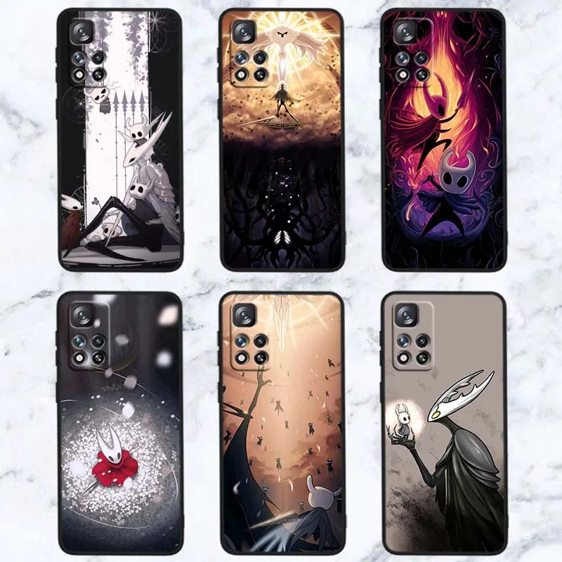 Arte de Caballero hueco para Xiaomi Redmi Note 11T 11 11S 11SE 10 10T 10S 9S 9 9T 8T 8 7 6 Lite Pro Plus Max funda de teléfono