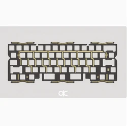 QK60 Placa de posicionamiento para teclado mecánico FR4/POM/PC
