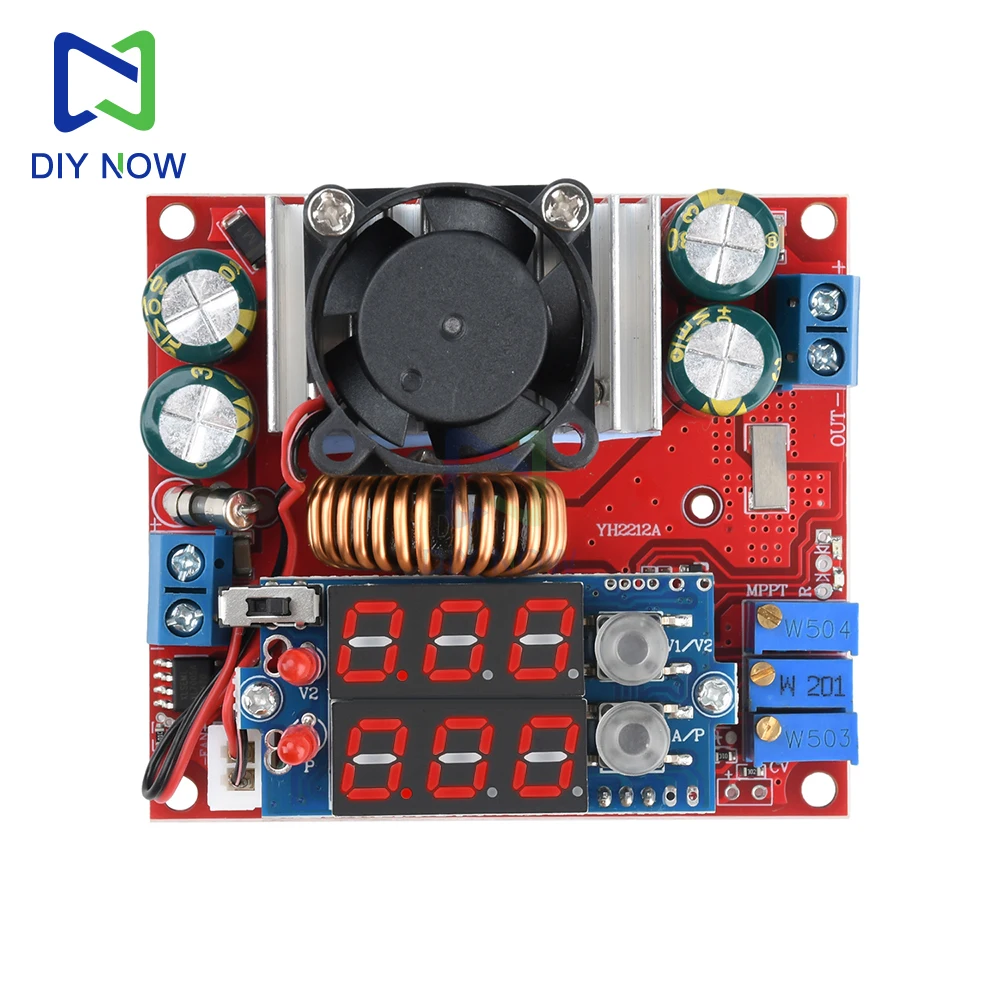 Módulo de carga de impulso de corriente constante de voltaje constante MPPT de 15A, módulo de carga Solar con pantalla Digital, fuente de alimentación ajustable - imagen 3