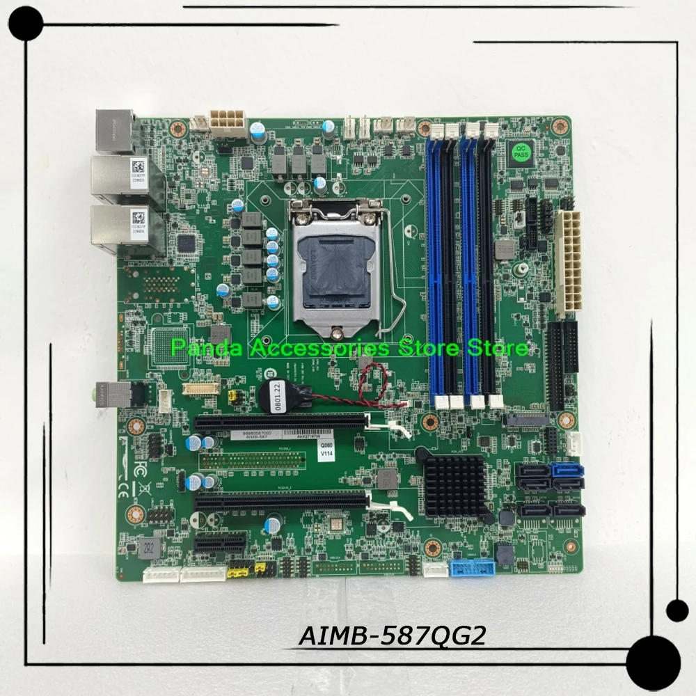 AIMB-587 para placa base Industrial Advantech Q470E LGA1200 AIMB-587QG2 AIMB-587QG2-00A1E - imagen 2