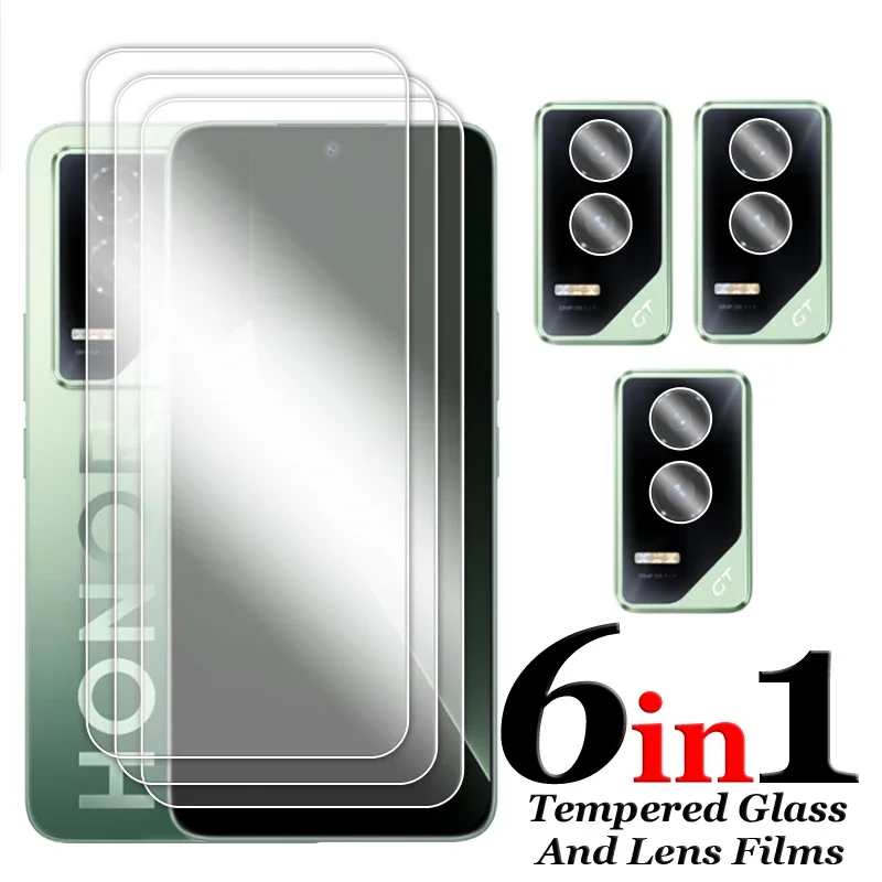 Para Honor GT 5G vidrio pegamento completo Protector de pantalla transparente para Honor GT Pro vidrio templado para Honor GT película de lente - imagen 2