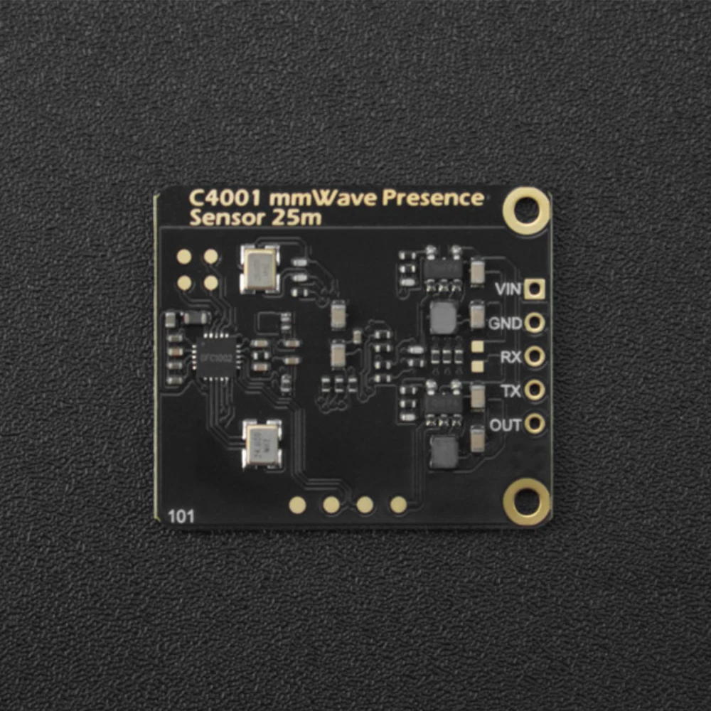 DFRobot mmWave C4001 24GHz Sensor de detección de velocidad de distancia de presencia humana 25 metros UART para seguimiento de monitoreo en tiempo Real - imagen 3