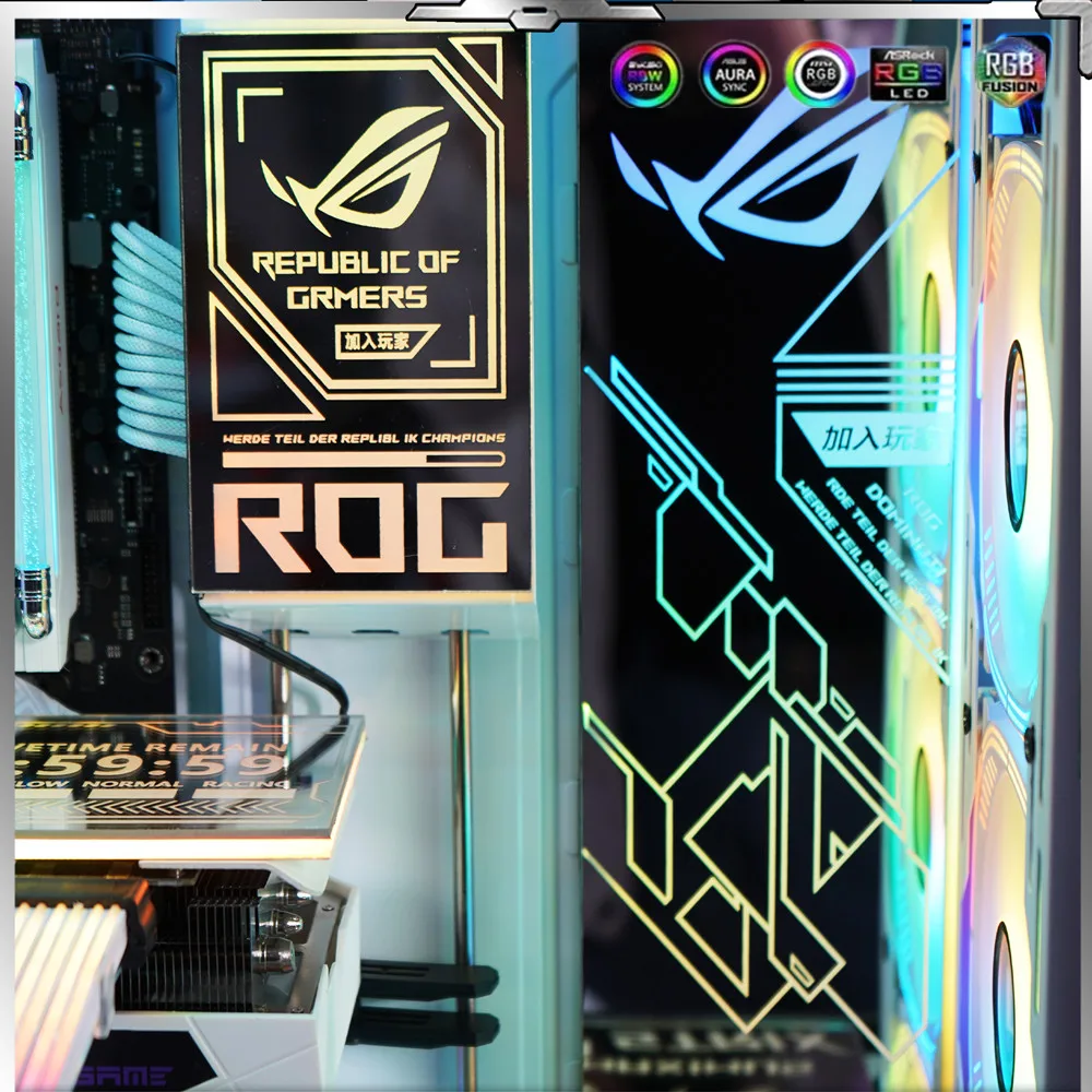 GX601 Panel Espejo ARGB para ROG Strix Helios - Iluminación PC - imagen 4