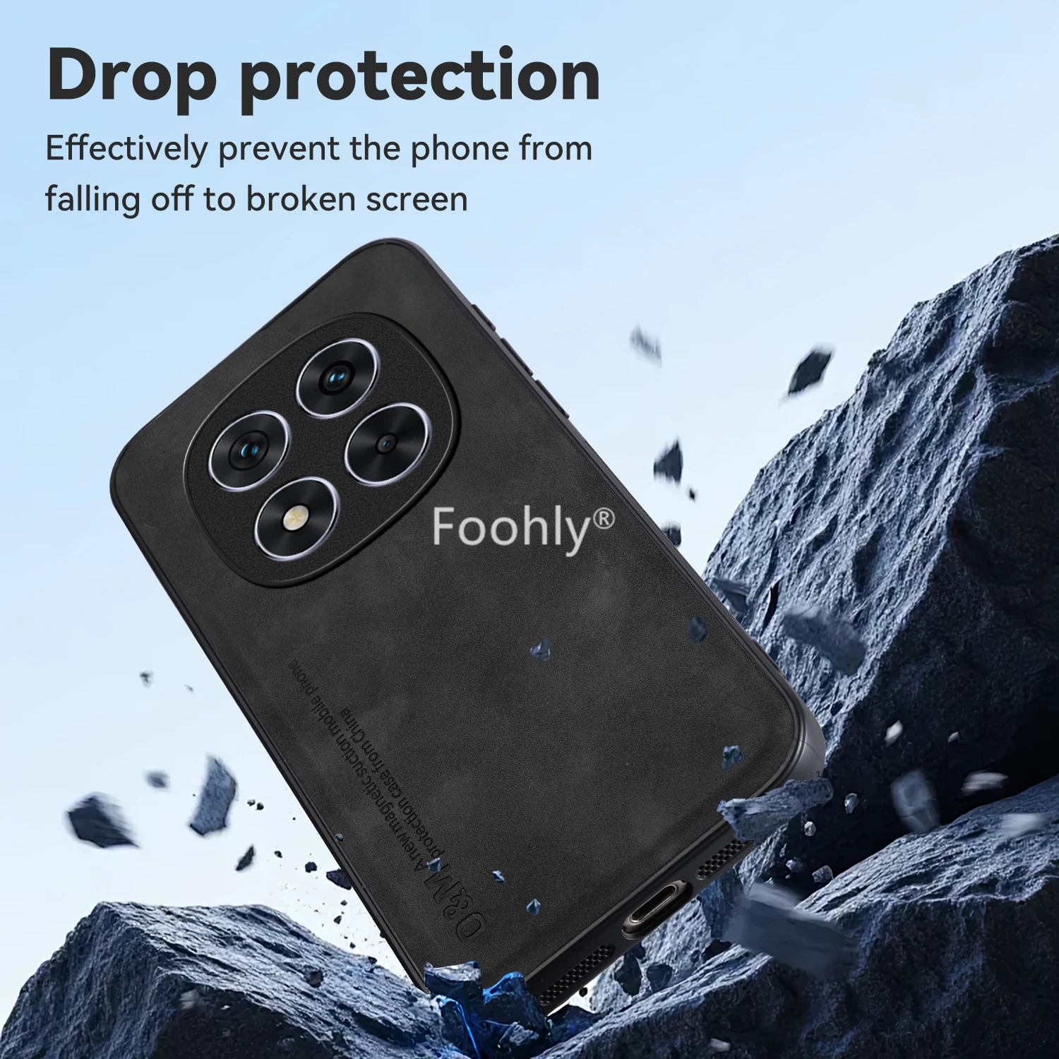 Funda magnética a prueba de golpes con sensación de piel para Xiaomi Redmi Note 14 Pro 5G 14 Pro + Plus, Funda protectora trasera - imagen 5