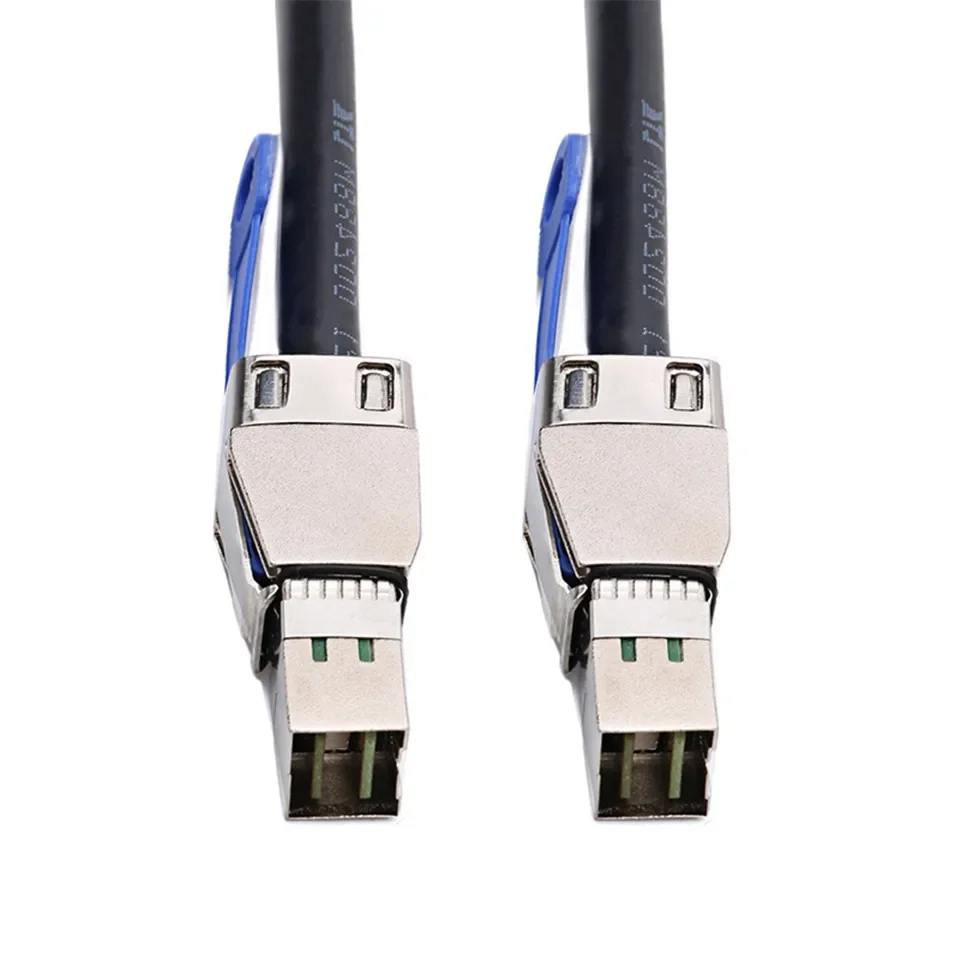 Cable externo HD Mini SAS 3,0 SFF 8644 a Mini SAS SFF 8644 HD de 36 pines Cable de disco duro externo de servidor de 12Gbps - imagen 5