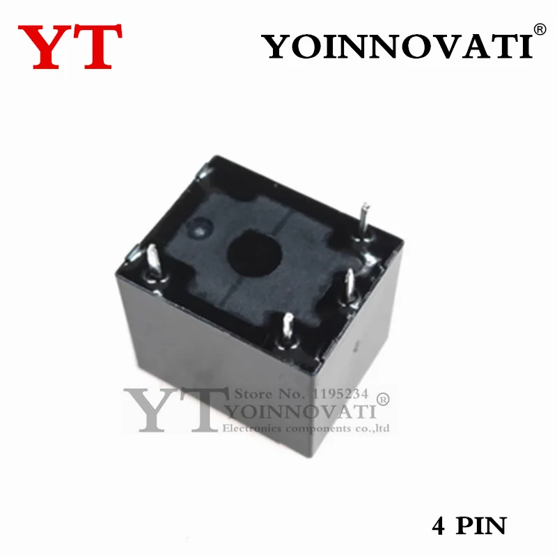 5 uds nuevos relés originales JQC/HF3FF-009-1HS JQC-3FF-12VDC JQC-3FF-24VDC 10A 9V 12V 24V 4 pines - imagen 2