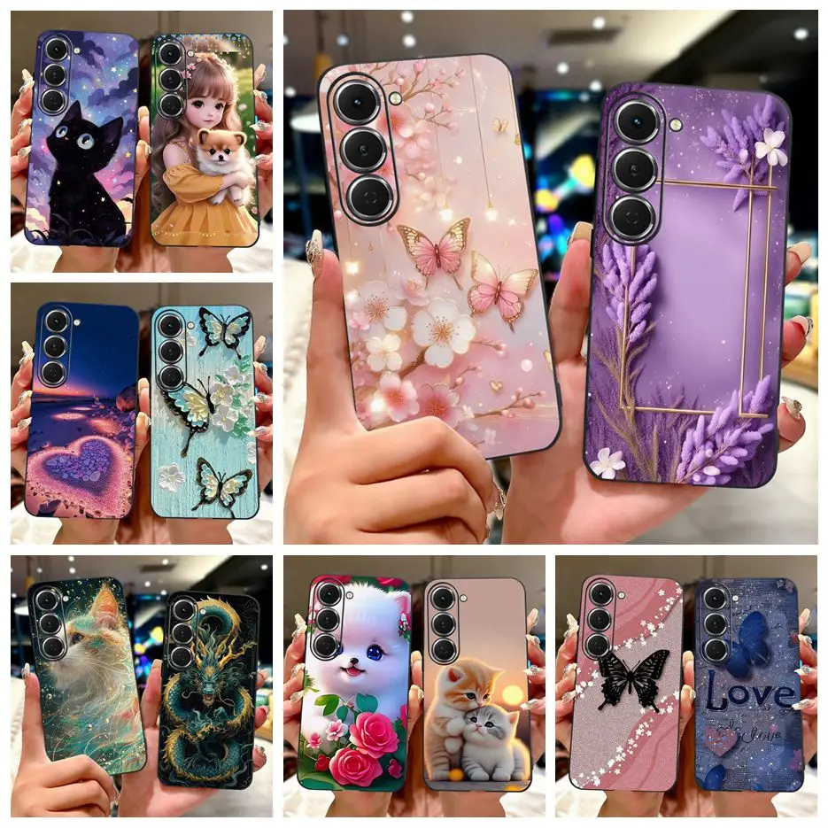Para Tecno Spark 40 Pro KM6 funda Spark40 40C 4G nueva funda pintada suave TPU funda de teléfono para Tecno Spark 40C Spark40 Pro Plus Fundas