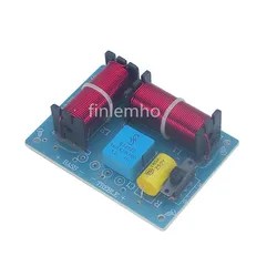 1 unidad de altavoz cruzado de 2 vías, accesorios de gabinete HiFi, agudos Tweeter, filtro de Woofer para estudio de cine en casa, Dj Hifi