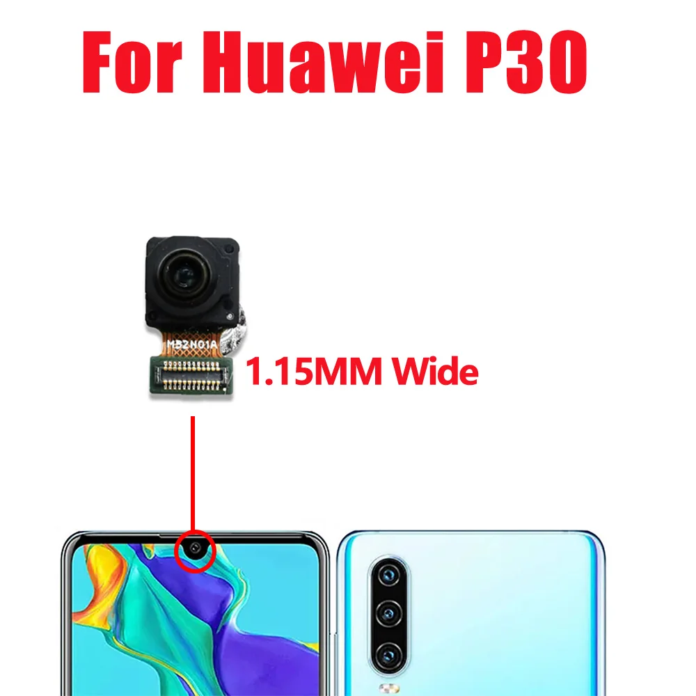 Cable flexible para cámara frontal y trasera para Huawei P30, ELE-L29, ELE-L09, módulo de cámara, piezas de teléfono de repuesto - imagen 3
