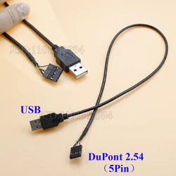 Cable USB a Dupont 2,54 mm para pantalla táctil