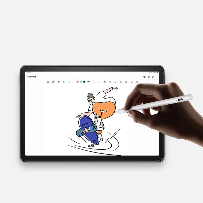 AJIUYU lápiz óptico para Google Pixel Tablet 11 pulgadas 2023 pizarra Nexus 9 7 Android pantalla táctil lápiz inteligente estuche de dibujo fino - imagen 4