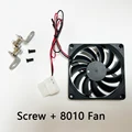 Screw and fan