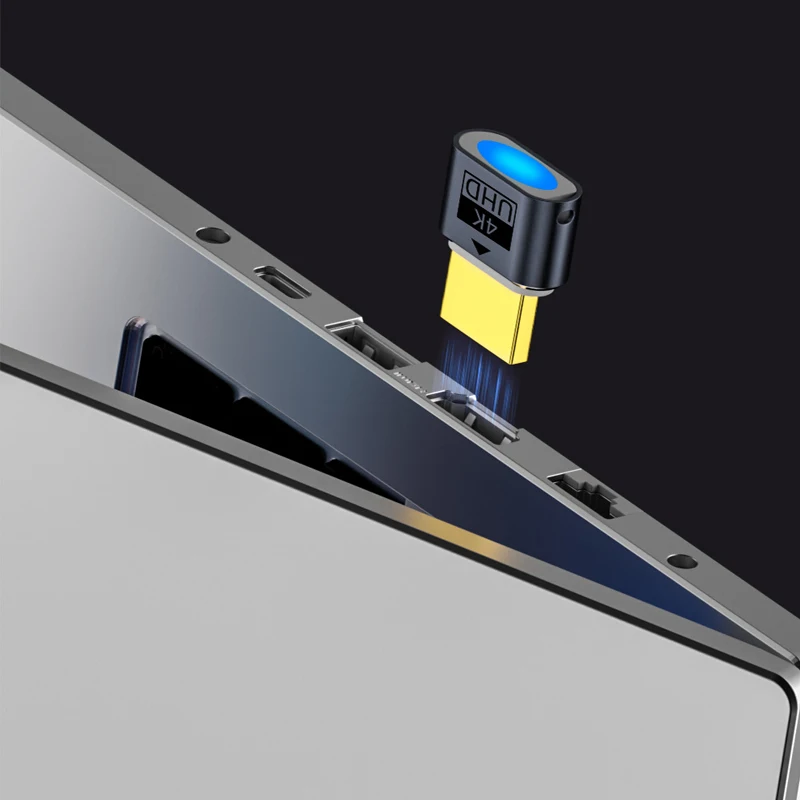 2 uds conector simulado Compatible con HDMI 4K HDR Monitor Virtual emulador EDID adaptador de pantalla fantasma sin cabeza compatible con arriba 4k @ 60Hz 1080 @ 120 - imagen 3