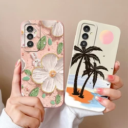 Samsung A15 A14 Funda Silicona Líquida – Estilo Hawaiano Vacaciones