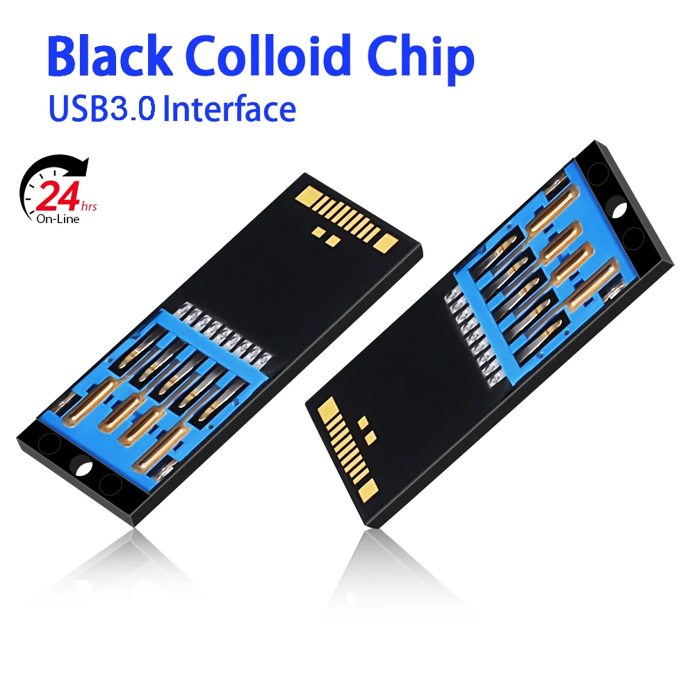 Memoria Flash USB 3,0 de alta velocidad 16 32 64GB USB disco U de borde largo corto Chip semiacabado Pendrive venta al por mayor de fábrica 15X11X1.4mm