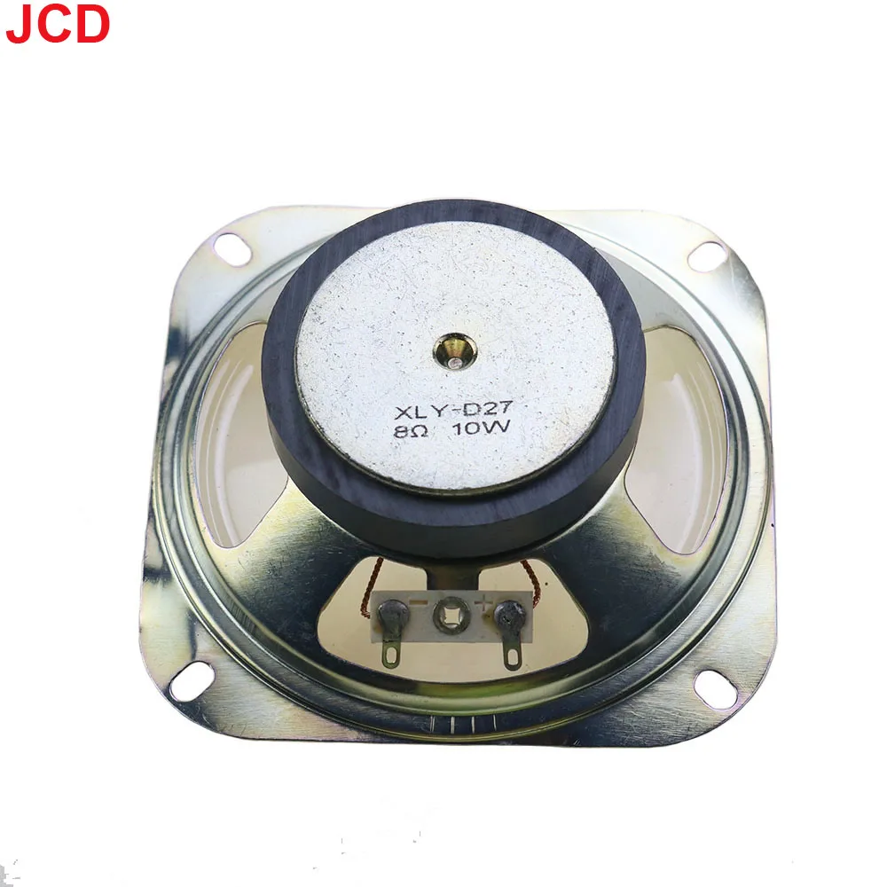 Altavoz cuadrado impermeable, tapa brillante de papel cónico transparente, magnético externo, altura 38MM, 4/8 Ohm, 10W, 102MM, 4 pulgadas, 1 unidad - imagen 3