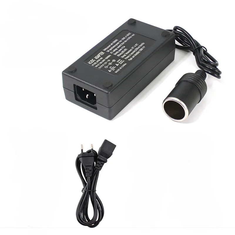 Encendedor de cigarrillos para coche, convertidor de corriente CC de 220V a 12V, 5A, adaptador de transformador, enchufe para dispositivos electrónicos de coche, enchufe europeo - imagen 3