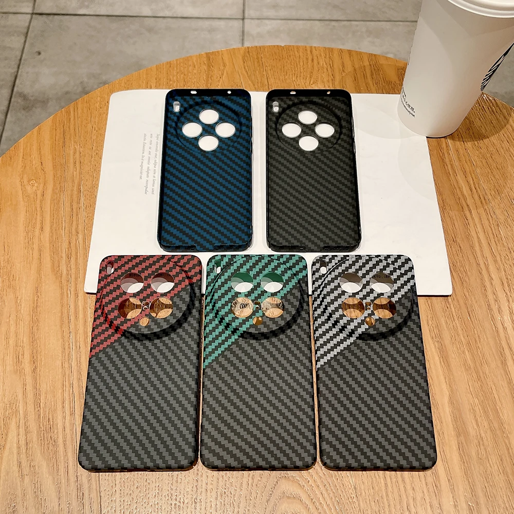 Para VIVO X200 ULtra funda dura de fibra de carbono delgada funda protectora trasera para VIVO X200 Pro Mini X200Ultra carcasa de teléfono - imagen 3