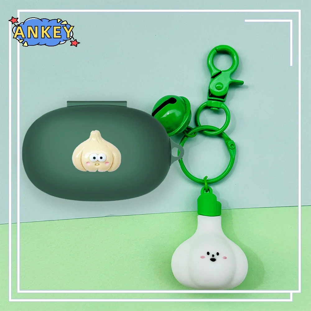 Funda de silicona para JBL Endurance Peak 2 3, cubierta protectora suave de dinosaurio verde, piel de auriculares con colgante - imagen 4