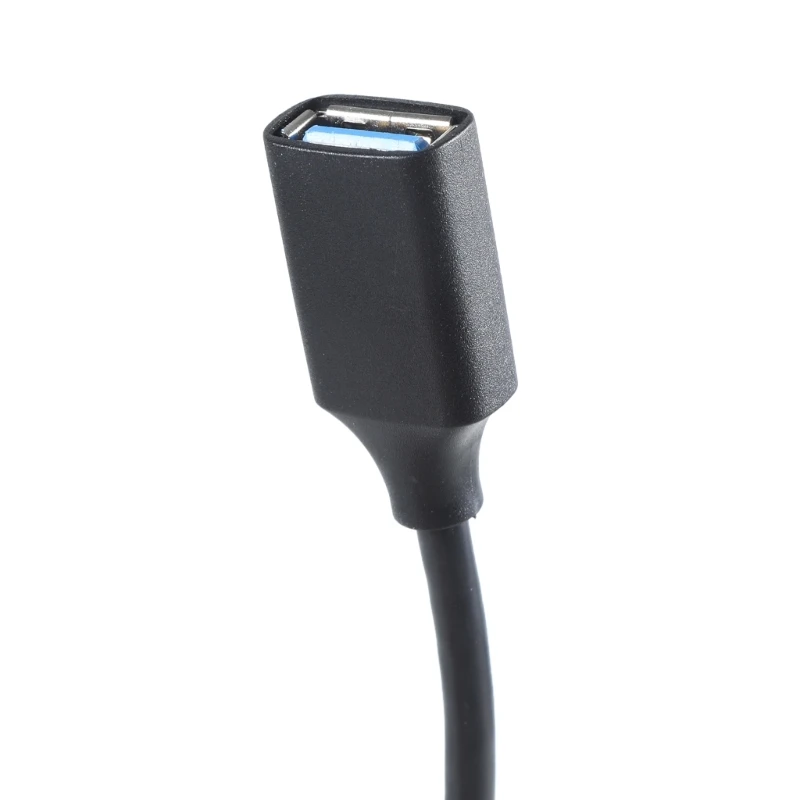 Cable USB USB 3,0 A macho a hembra Cable de extensión negro con interruptor ON OFF Cable de transferencia de datos y cable de alimentación de carga - imagen 4