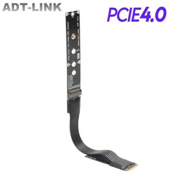 Cable Riser M.2 NVMe SSD Extensión PCI-E 4.0 x4 Alta Velocidad