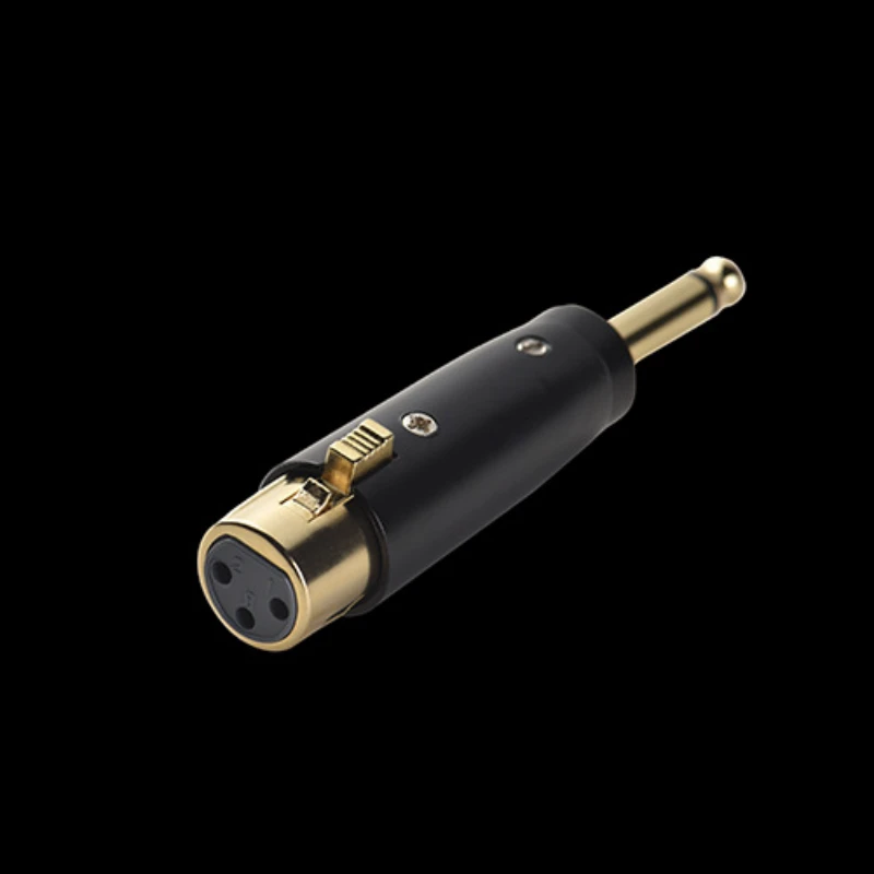 Núcleo de cobre 6,35 a XLR hembra 6,5 Sophomore Core a XLR hembra adaptador de micrófono mezclador adaptador de micrófono convertidor Mono macho - imagen 2