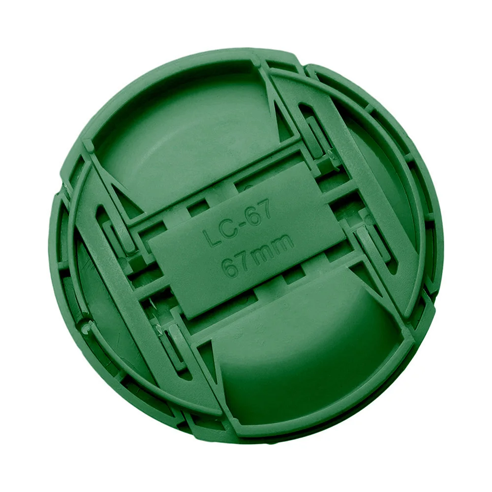 Juego 6 en 1 tapa de lente de pellizco central colorida Universal 37 40,5 43 46 49 52 55 58 62 67 mm naranja amarillo blanco azul rosa verde - imagen 5