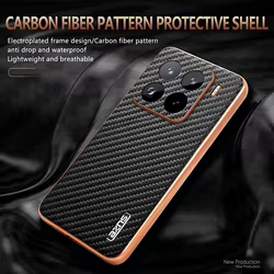 Funda Xiaomi 15T Pro con diseño de fibra de carbono