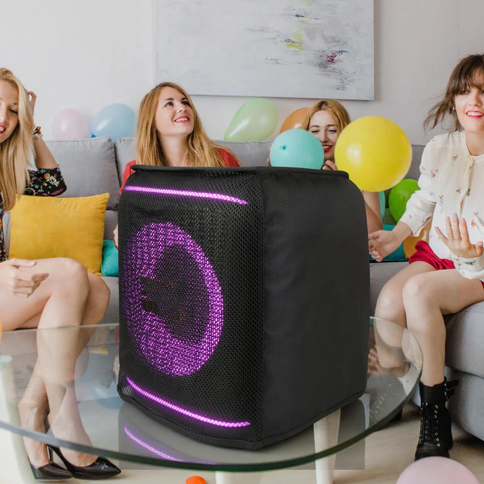 Funda antipolvo para altavoz de fiesta portátil JBL Partybox Encore 2, funda protectora de malla para altavoz para Partybox Encore 2 - imagen 3