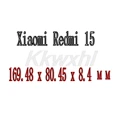 For Redmi 15 (169mm)