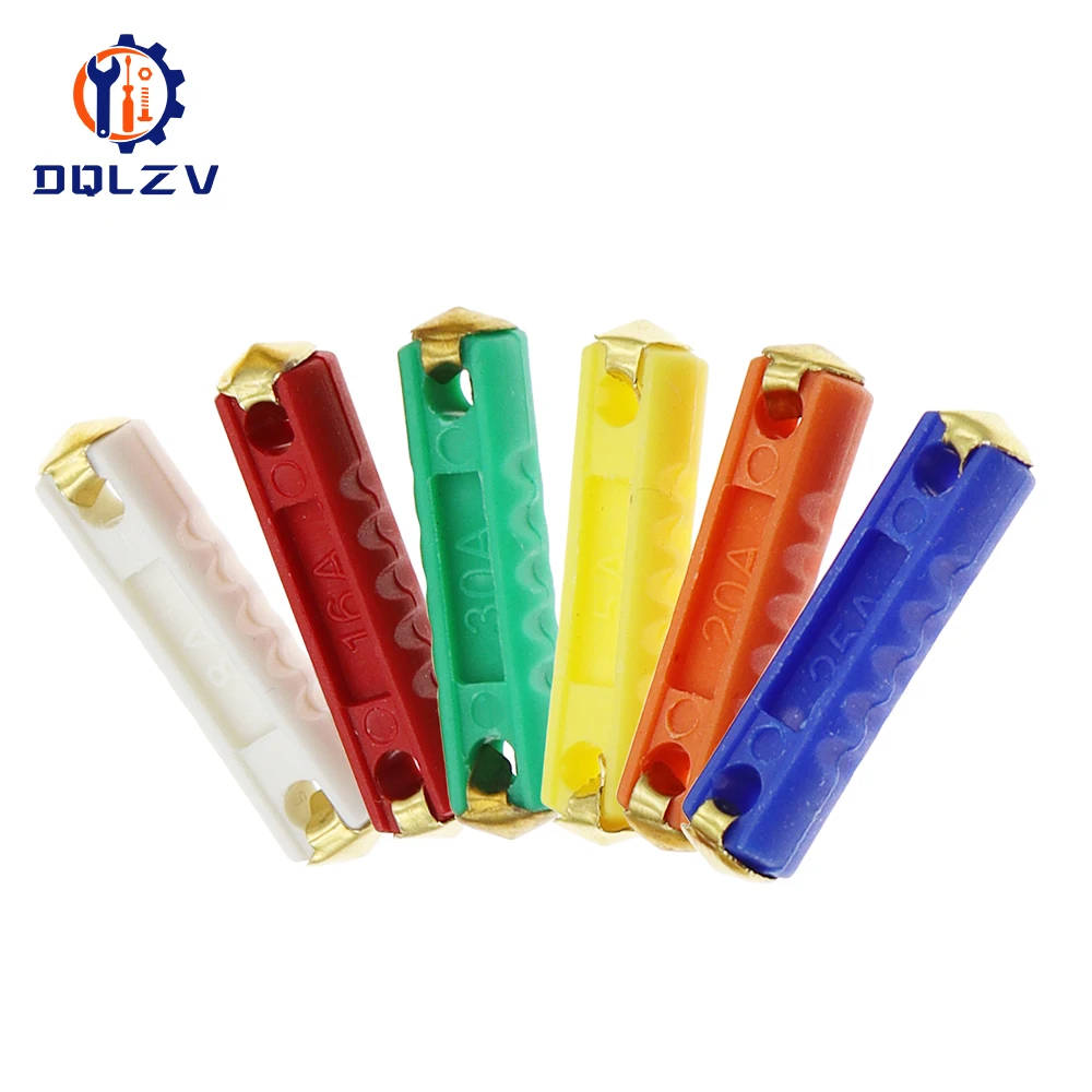 GBC Fusible cilíndrico automotriz europeo este Horizontal 32V 5A 8A16A 20A 25A 30A Tubo de fusible futurario - imagen 2