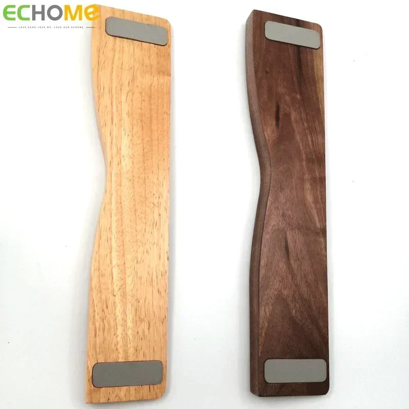 Reposamanos Alice 80 de nogal, reposamuñecas de madera personalizado, ergonómico, 80% teclas, teclado mecánico Alice, reposamanos, decoración para juegos - imagen 5