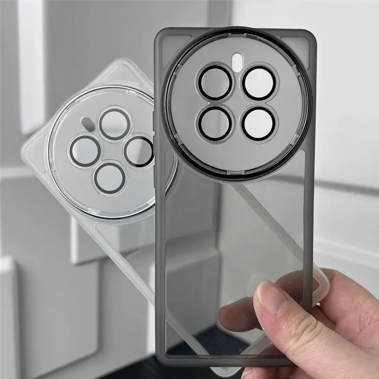 Funda de silicona suave para teléfono móvil, carcasa protectora trasera transparente para OPPO Realme 12 Pro Plus, Realme 12 11 Pro Plus - imagen 3