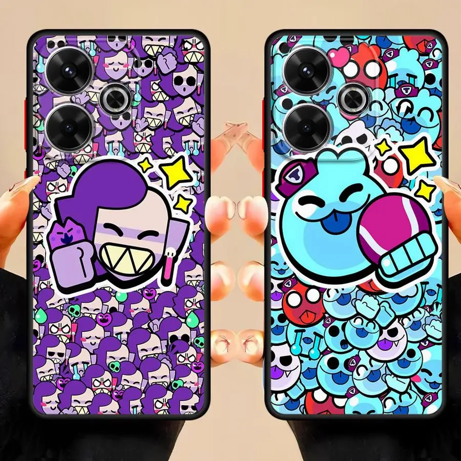 Funda de teléfono Soft Shell Games Stars Leons para Xiaomi Redmi 9C 9A 12C 9T 14C 10C A2 + 10A A1 + A4 K40 Pro - imagen 5