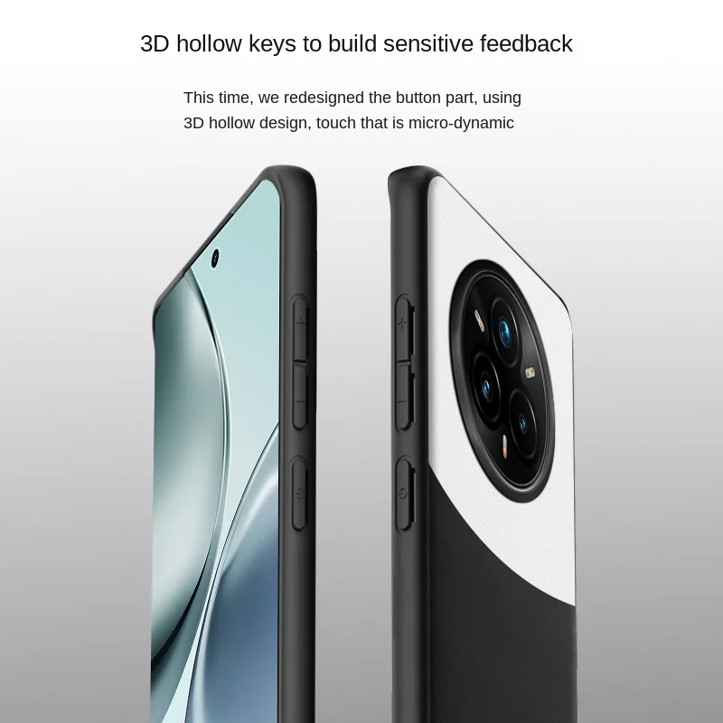 Para OPPO Realme 14 Pro Plus funda suave líquida cuero vegano piel de grano funda protectora trasera para Realme 14Pro Plus Shell - imagen 4