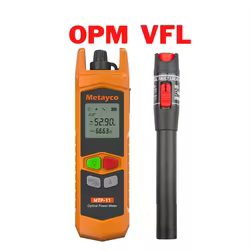 Kit de Fibra Óptica: Medidor de Potencia y Localizador Visual VFL