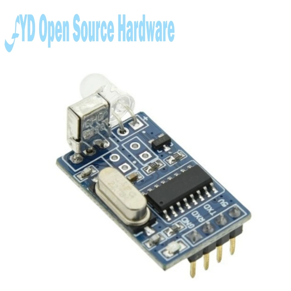 Placa decodificadora infrarroja de 1 piezas, Control remoto, transmisor, receptor, módulo inalámbrico para convertidor de placa DAC IR - imagen 5