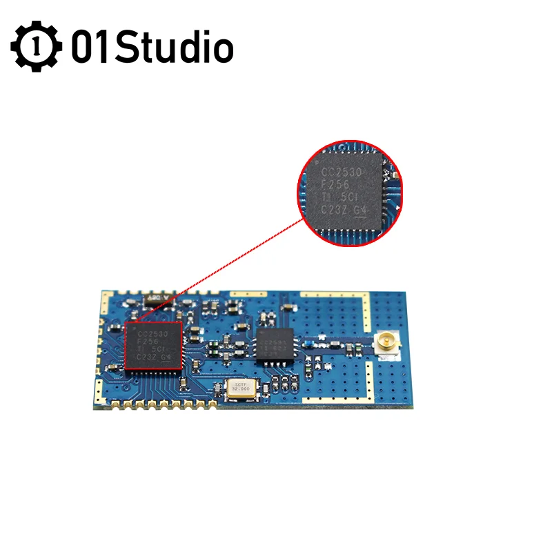 Z-0004 ZigBee conversión puerto serie TTL uart módulo PA inalámbrico CC2530 + CC2591TI CC2530F256 2,4 GHz - imagen 3