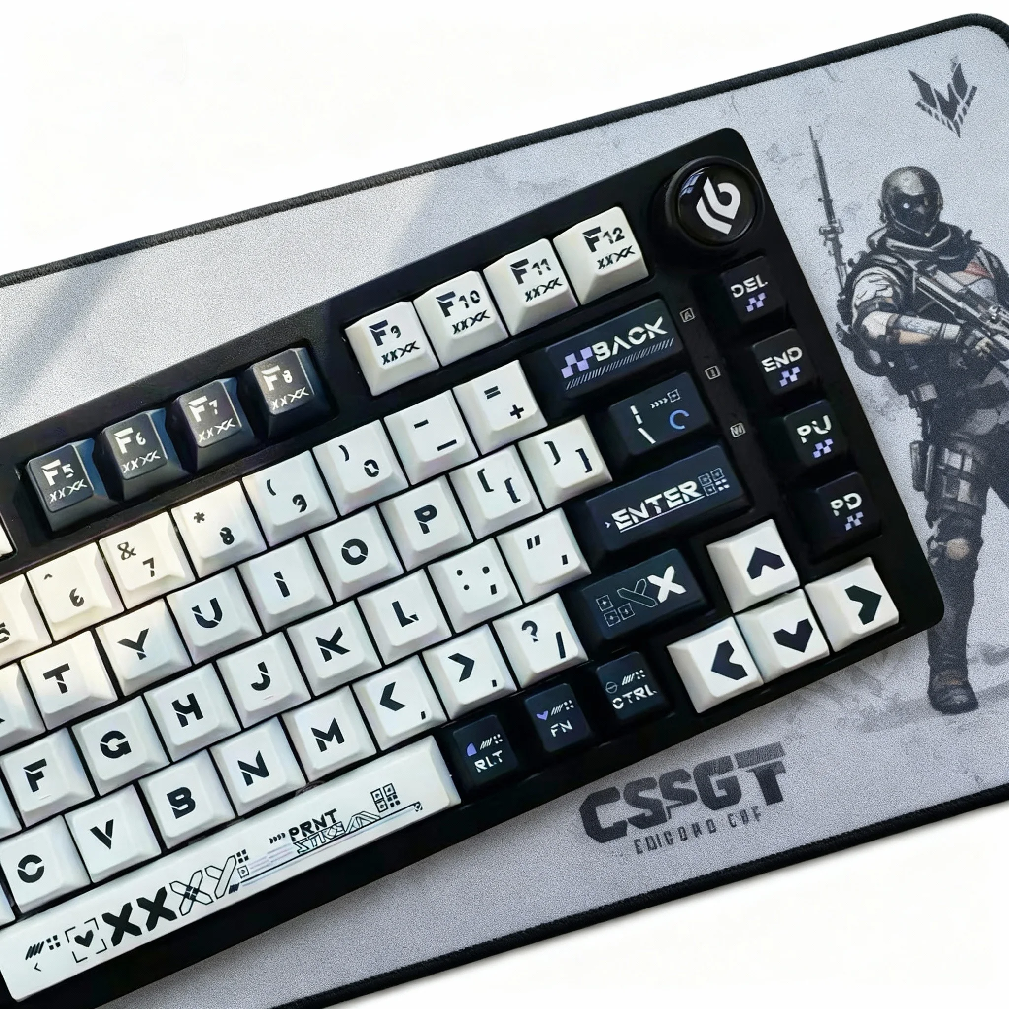 Teclas PBT de cinco lados, 130 teclas, perfil de cereza, tapa de tecla temática impresa para teclado mecánico MX Switch - imagen 2